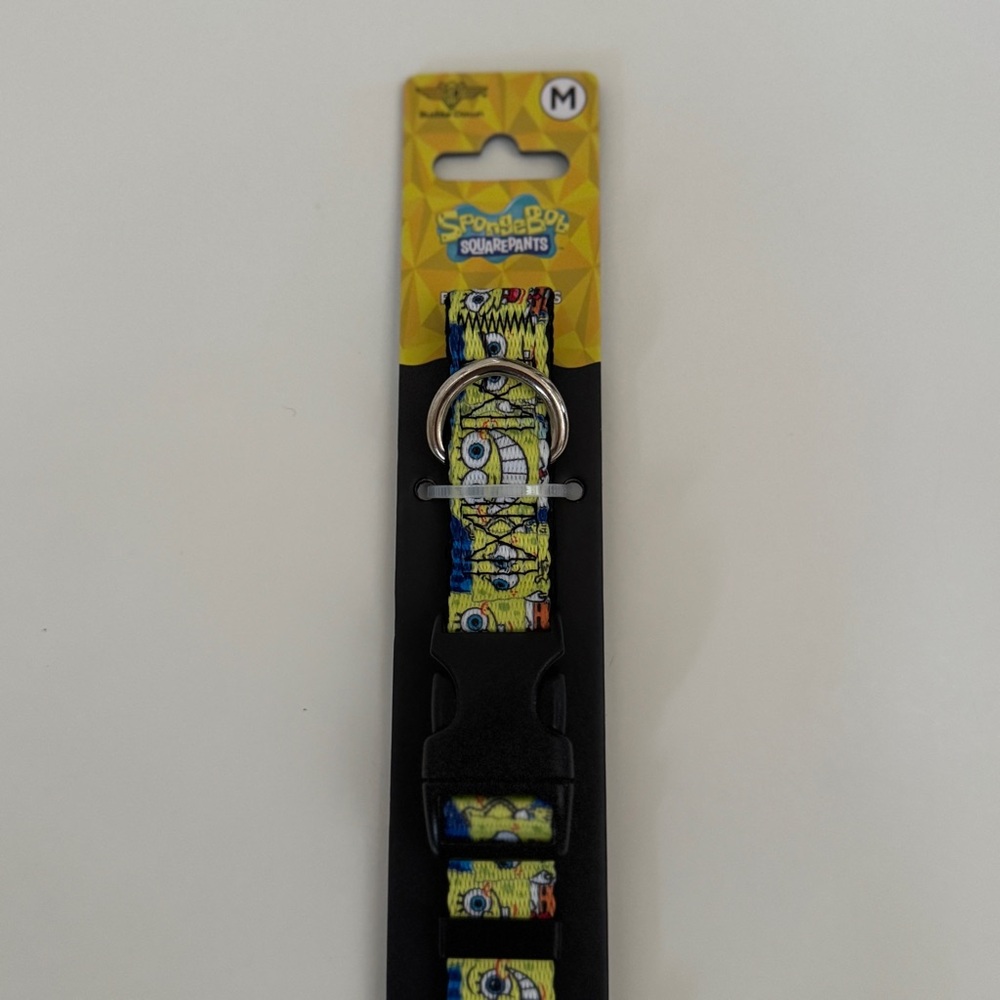 NEW Dog Collar (M) SpongeBob Squarepants Theme for Medium Pets